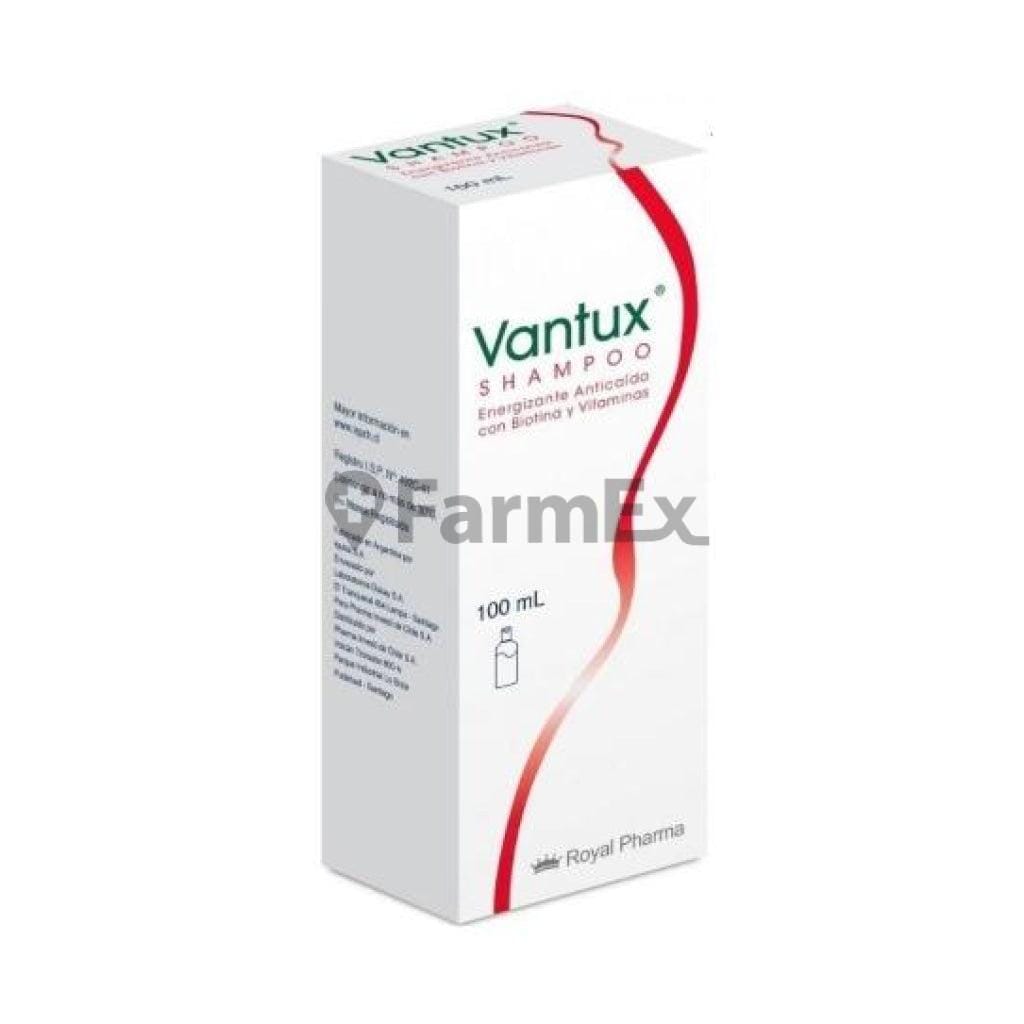 Vantux Shampoo Anticaída x 100 mL Farmex-Pluxee-Persistente